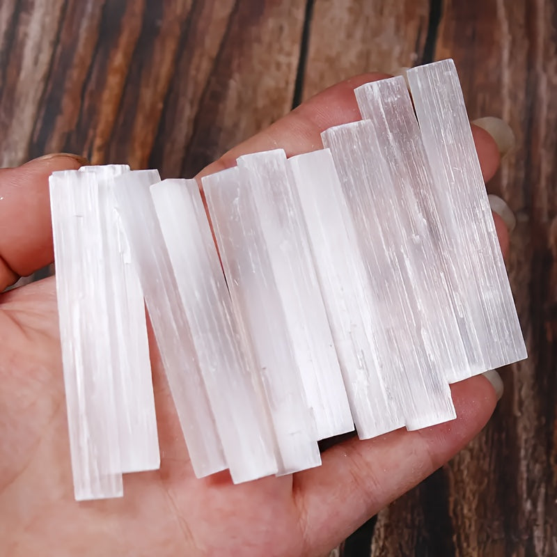 30pcs Natural Selenium Crystal Rods And Selenous Acid Rods, Used for Tarot Tools, Furniture Decorative Ornaments, Witchy Home Decor, Crystal Figurines, And Knick Knacks, Oddities And Curiosities.