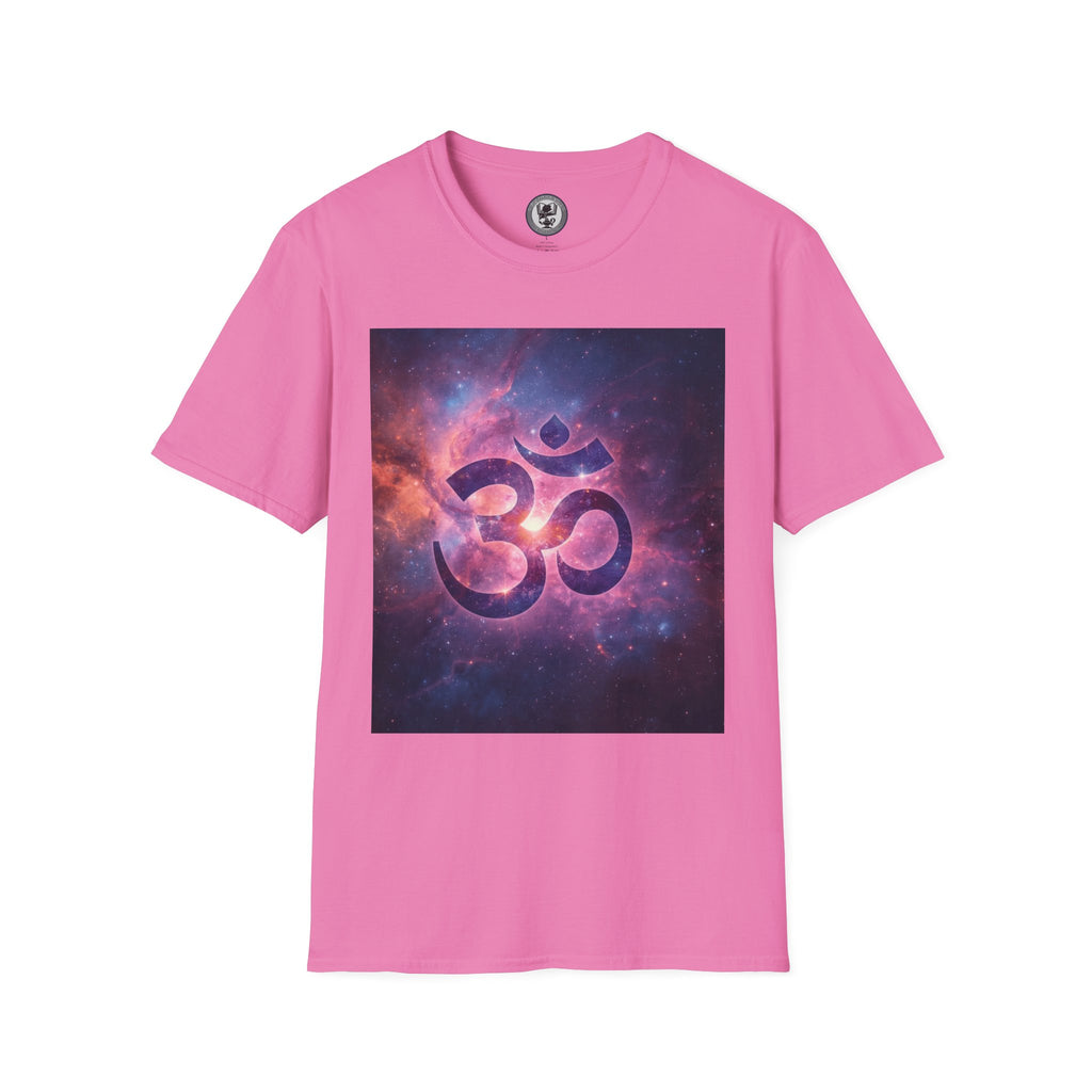 OM Symbol Galaxy T-Shirt — Cosmic Yoga Spiritual Tee