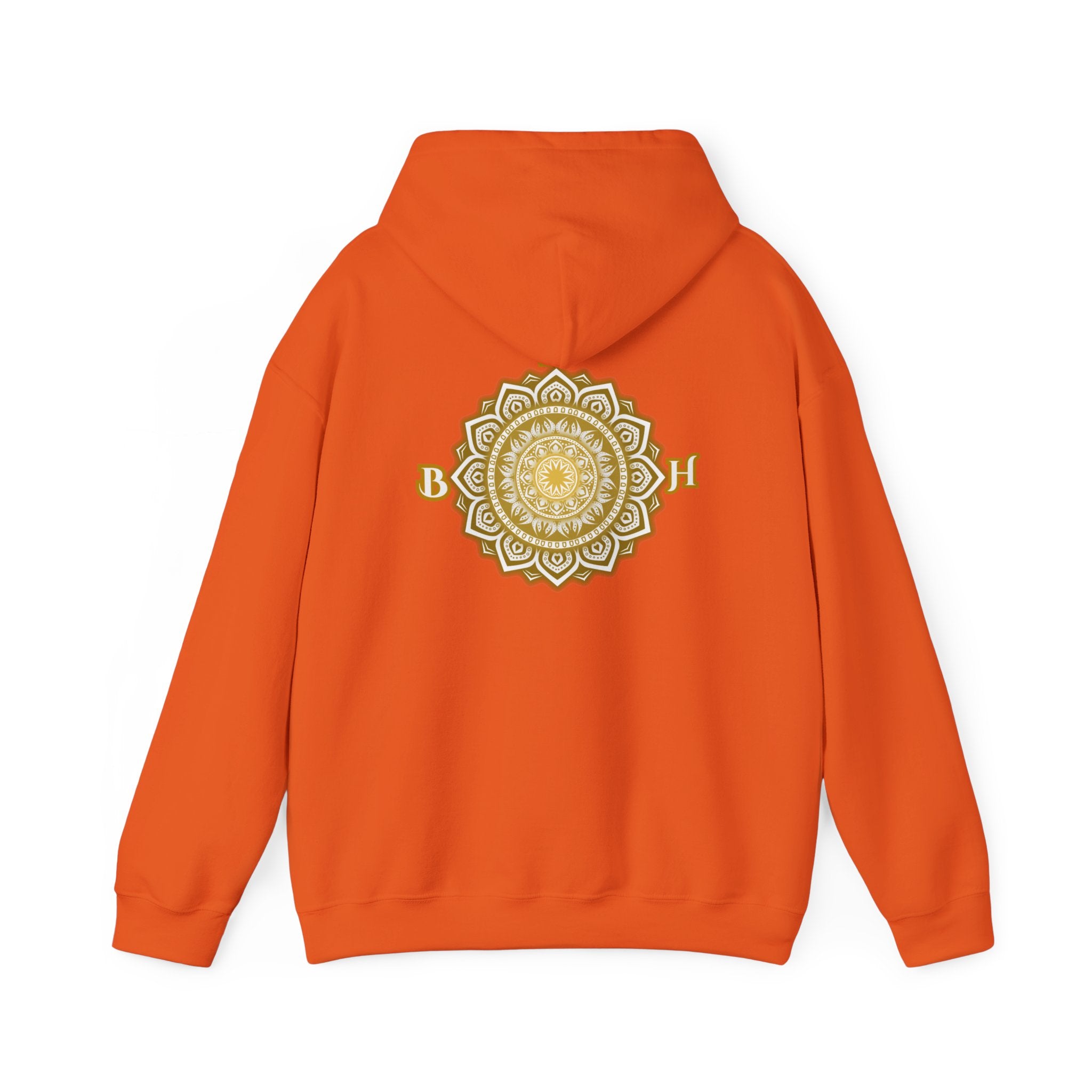 Duds By Hochmah Gold Mandala Unisex Heavy Blend™ Hooded Sweatshirt
