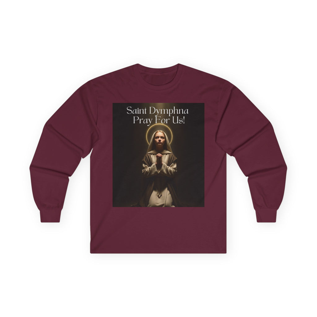 Saint Dymphna Unisex Ultra Cotton Long Sleeve Tee