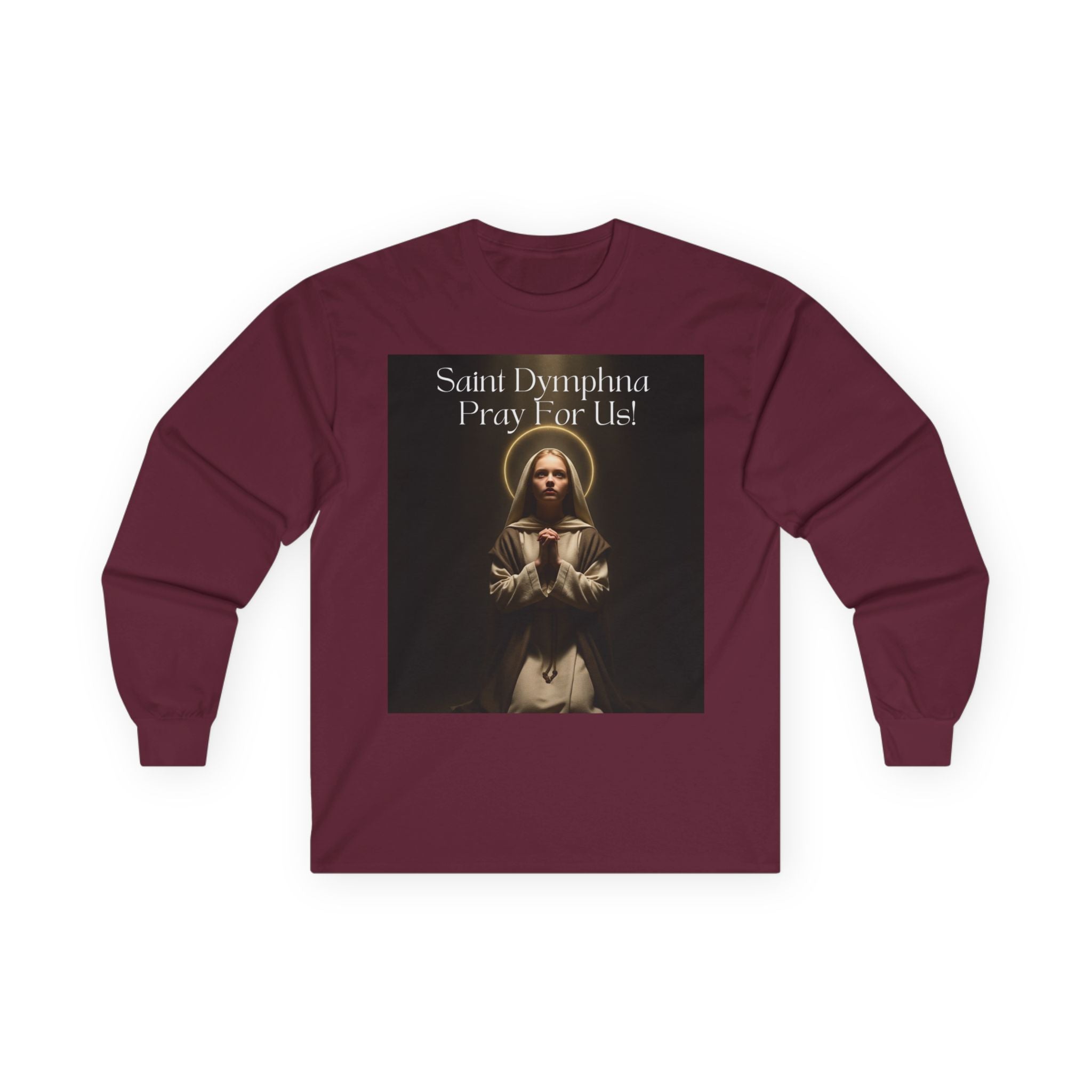 Saint Dymphna Unisex Ultra Cotton Long Sleeve Tee