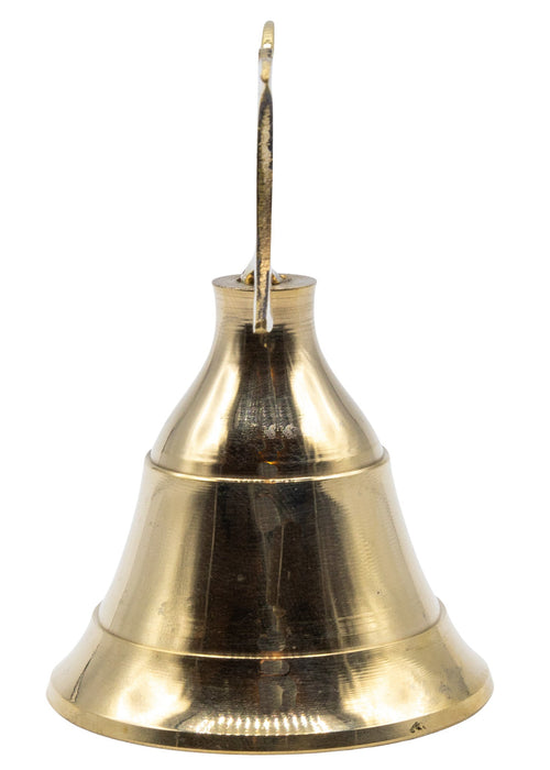 4" Brass Triple Moon Altar Bell
