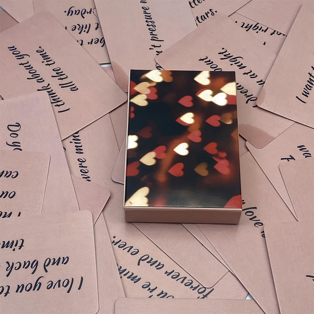 Twin Flame Love Notes - Romantic Game Cards for Couples, 45-Card Deck, Divination Cards