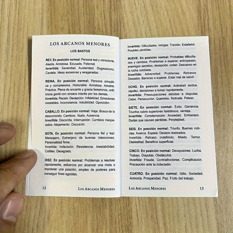 Tarot Divination Cards For Beginners, English, 4.72x2.76inch, With Guide In Languages, Tarot Cards