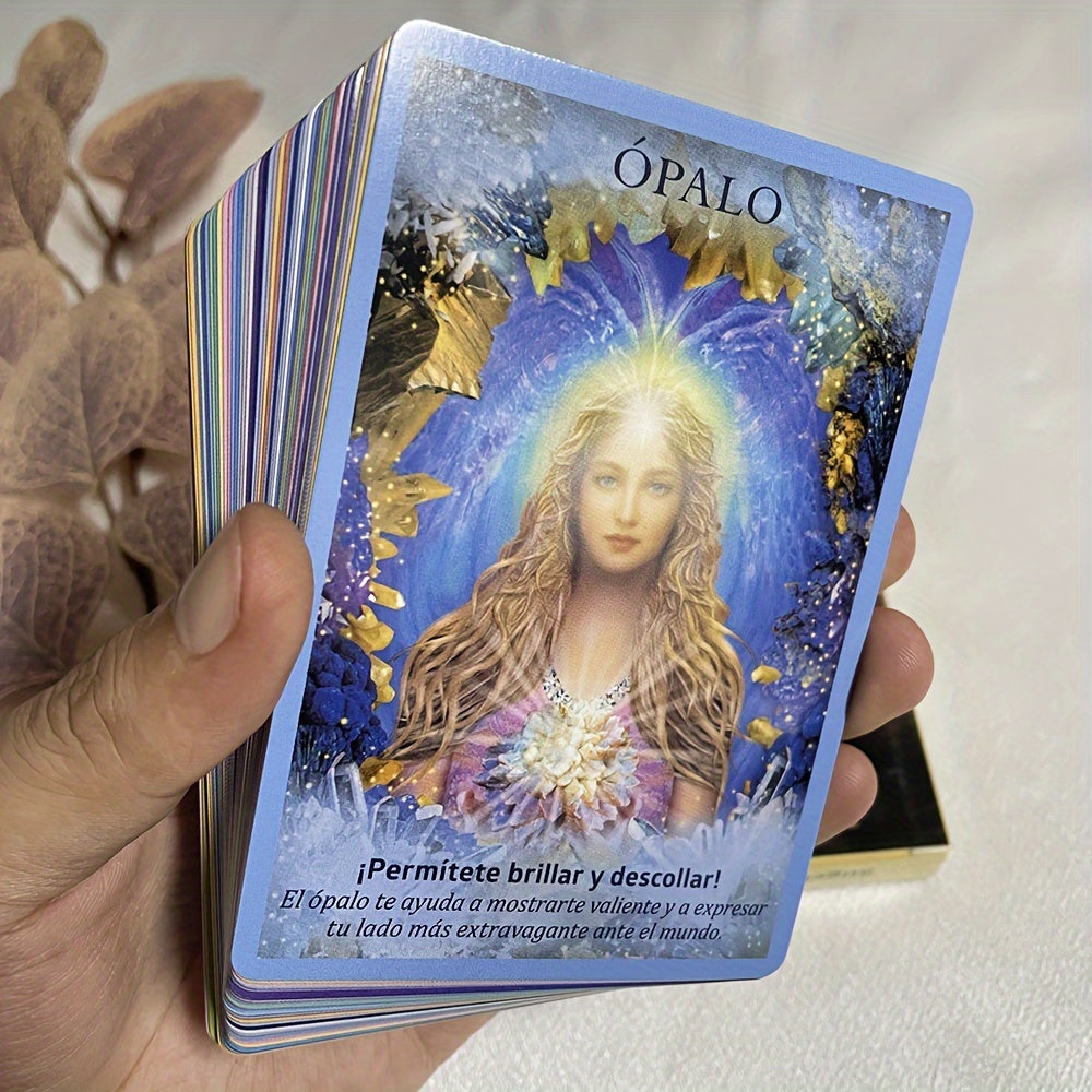 Keywords Cards, Angels Tips Prophecy Divination, 44-cards With PDF Guide Book