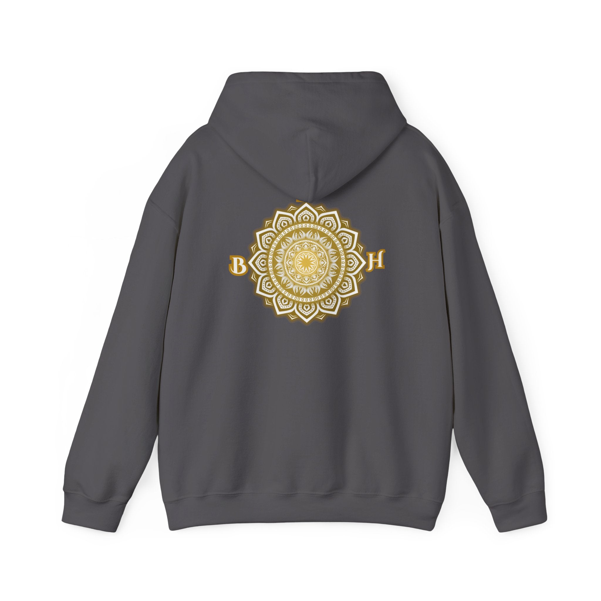 Duds By Hochmah Gold Mandala Unisex Heavy Blend™ Hooded Sweatshirt