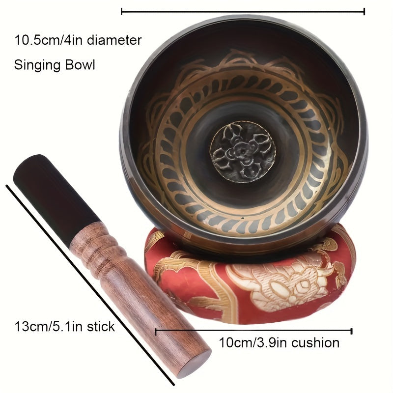 Singing Bowl Set Sound Bowl For Yoga, Chakra Healing, Mindfulness, And Unique Spiritual Gifts For Women And Men Eid Al-Adha Mubarak