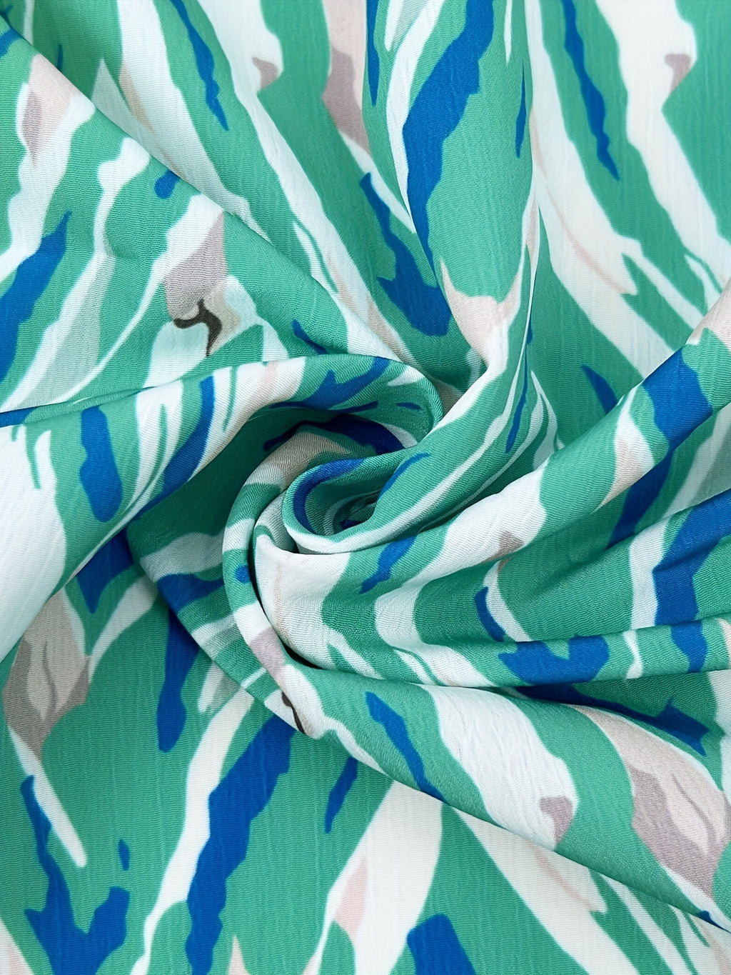 Women's Middle Eastern Muslim Printed Dress, Casual Style, Color Block Pattern, Polyester 95% Spandex 5%, All Season, Woven Fabric, 180 g/m² - Headscarf Not Included