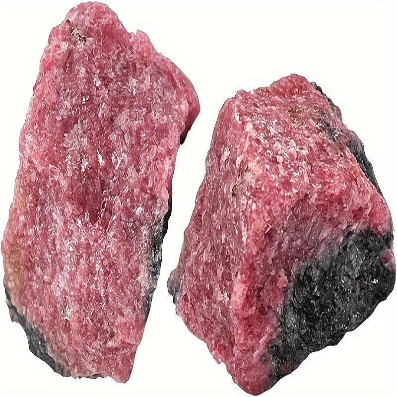 1pc/3pcs/5pcs Rhodonite Raw Stone and Stone, for Rolling and DIY Raw Stone and Crystal Natural Rock, Spiritual Crystal