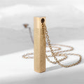 A Stainless Steel Ayat Kursi Islamic Muslim Cube Pendant Necklace for Men And Women, Featuring Arabic Calligraphy, Perfect As a Gift for Eid Al-Fitr Or Eid Al-Adha