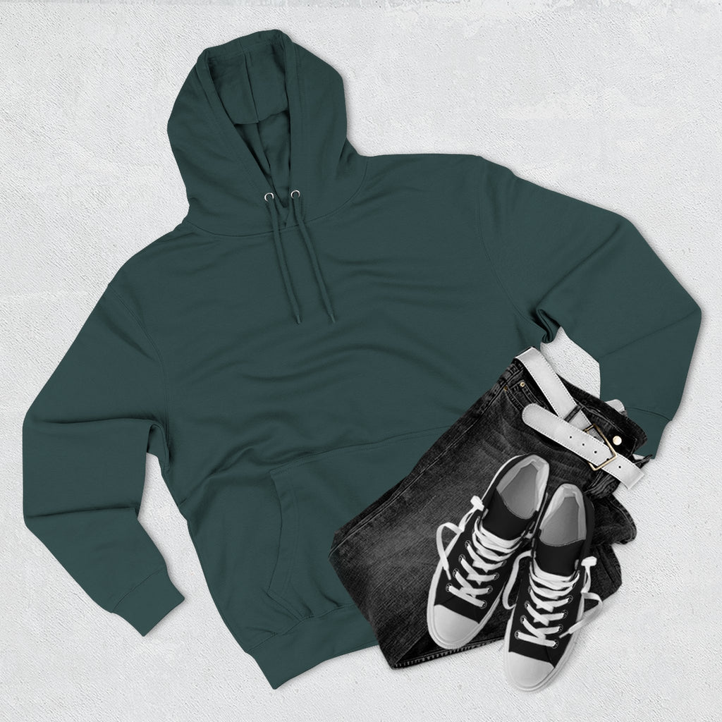 Cosmic Rose Cross Hoodie — Spiritual Rosicrucian Graphic Pullover