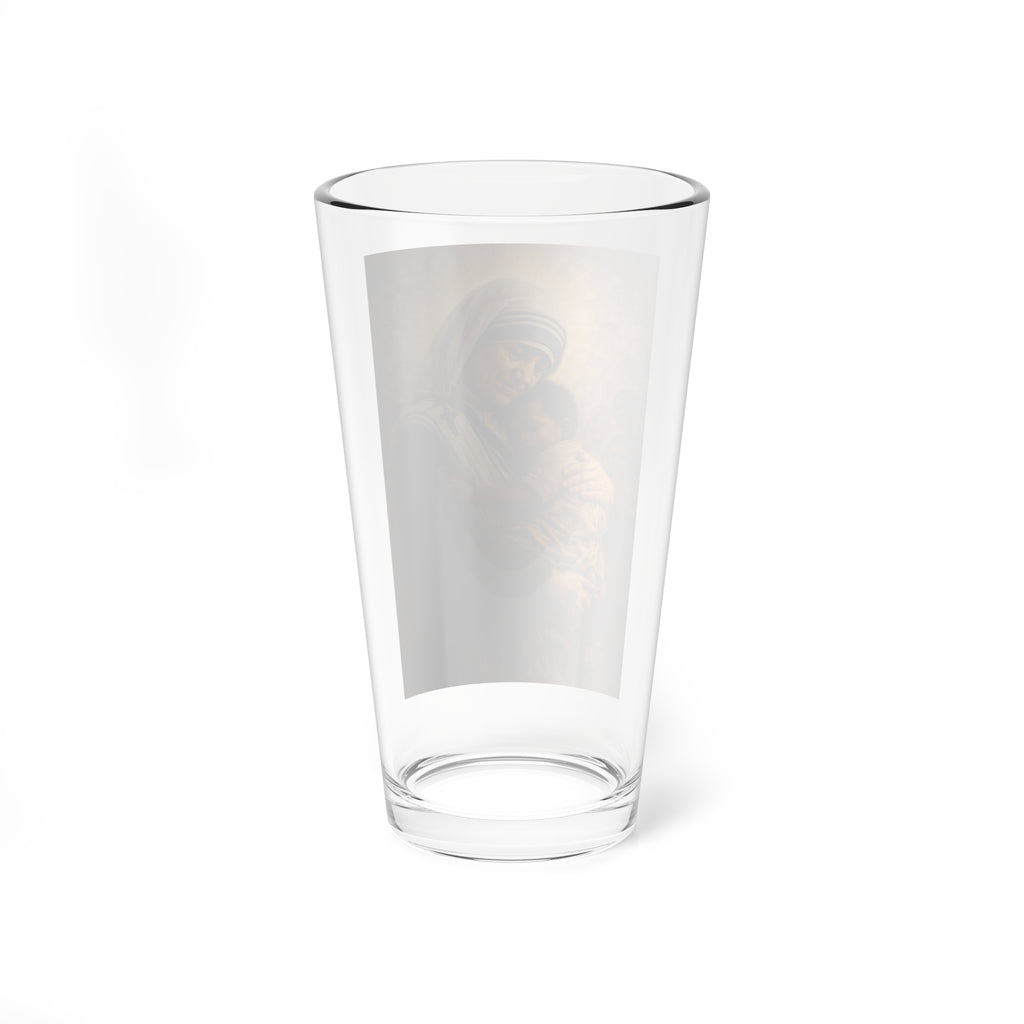 Mother Teresa Glass, 16oz — Religious Glass