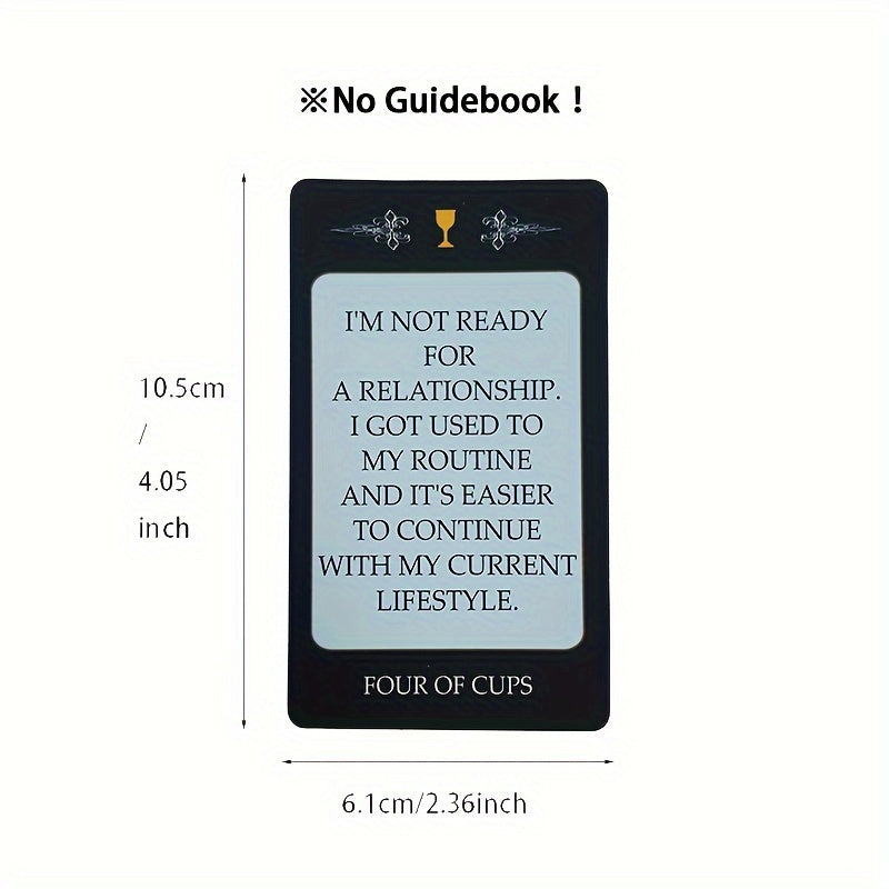Light and Shadow Messages Tarot Cards: Pocket-Sized Divination Deck for Teens and Adults