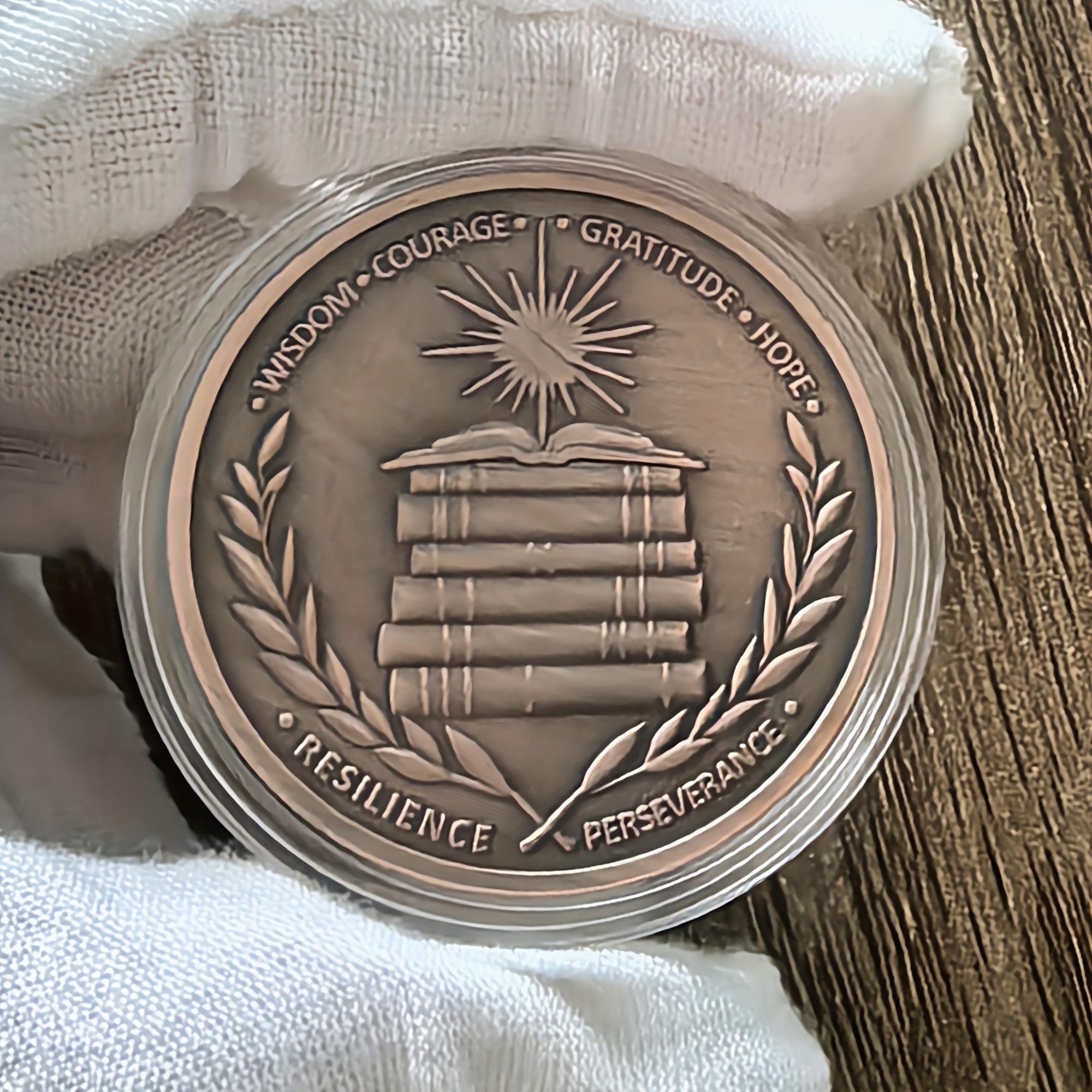 3pcs Amor Fati Resilience Emblem Challenge Coin - Stoic Philosophy-Inspired Metal Token - Motivational Daily Reminder For Stoicism Practitioners And Enthusiasts