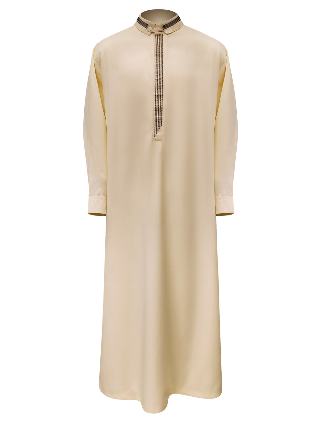 Plus Size Men's Men's Robe Muslim Casual Embroidered Robe Islamic Men's Four Seasons Formal Classic Robe
