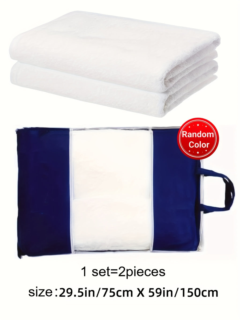 [Muslim Prayer Towel Set] 2pcs/1set Muslim Men's Prayer Towel Adult White Arab Traditional Towel Islamic Pilgrimage Towel Prayer Shawl with Tassels Men's Clothing Gift White Eid al-Fitr Gift Comes with Exquisite Storage Bag 4