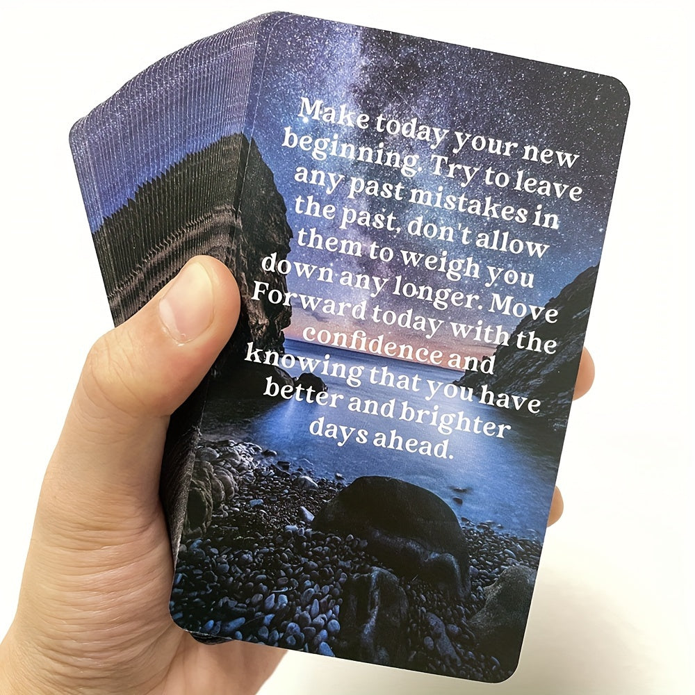 Spirit Messages Oracle Deck - 54-Card Tarot Cards for Love, Career & Spirituality Guidance | Beginner-Friendly with Premium Coated Paper