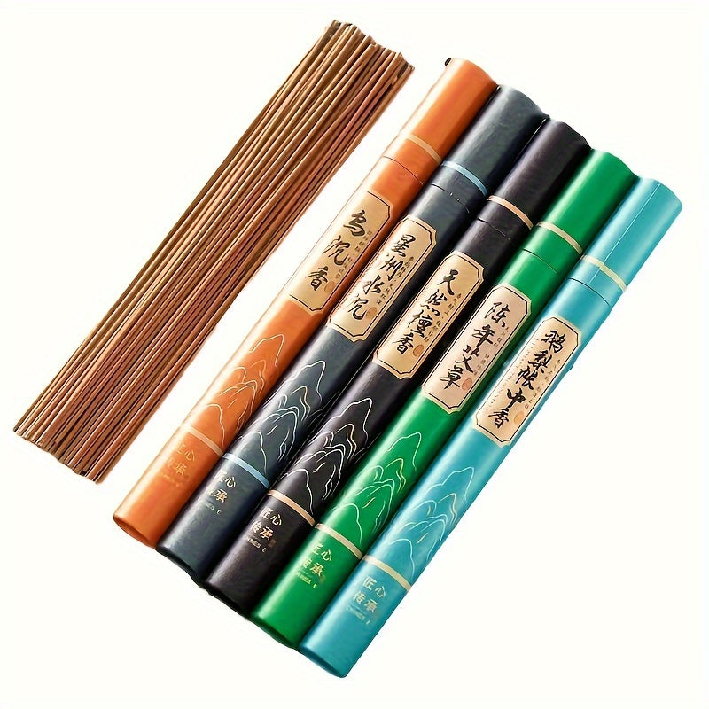 11 Boxes Per Set Of Natural Aromatherapy -121 Natural Sandalwood Home And Yoga Aromatherapy - Classic And Buddha Fragrance, Burning For Over 45 Minutes... - Perfect Gift