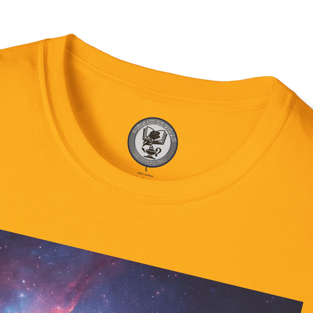 OM Symbol Galaxy T-Shirt — Cosmic Yoga Spiritual Tee