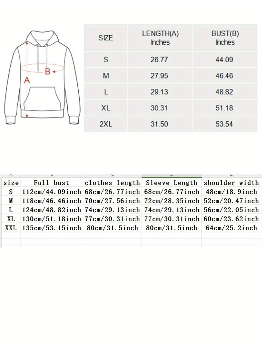 Triple Moon Goddess & Pentacle Wiccan Hoodie - Ultra-Soft Cotton Blend, Breathable Pullover with Kangaroo Pocket, Casual Streetwear for Men