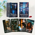 Hidden Lies Oracle Cards Deck - Divination Tool for Fortune Telling, Insight and Secret Revelation - Card Stock Material with Detailed Guide for Beginners, Teens & Adults Age 14+ - Mystical Tarot-Inspired Game Accessory