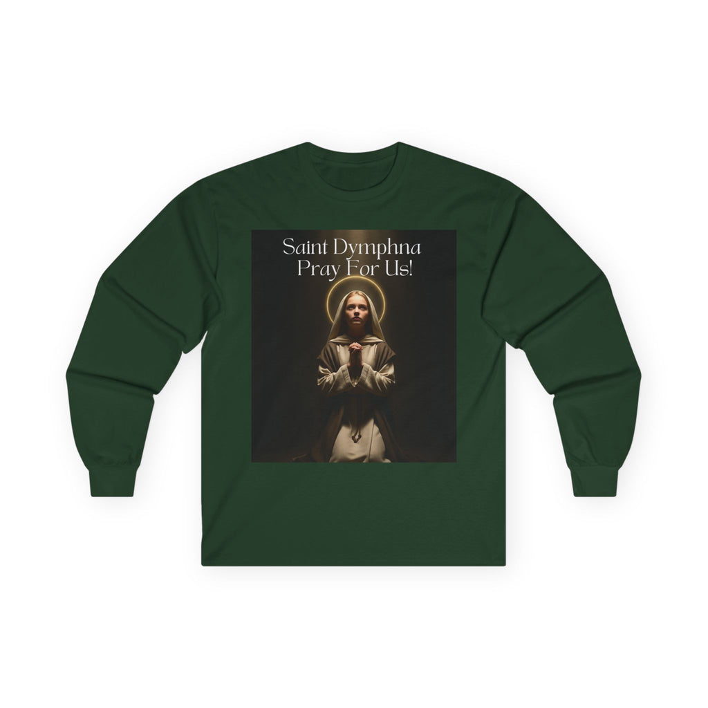 Saint Dymphna Unisex Ultra Cotton Long Sleeve Tee