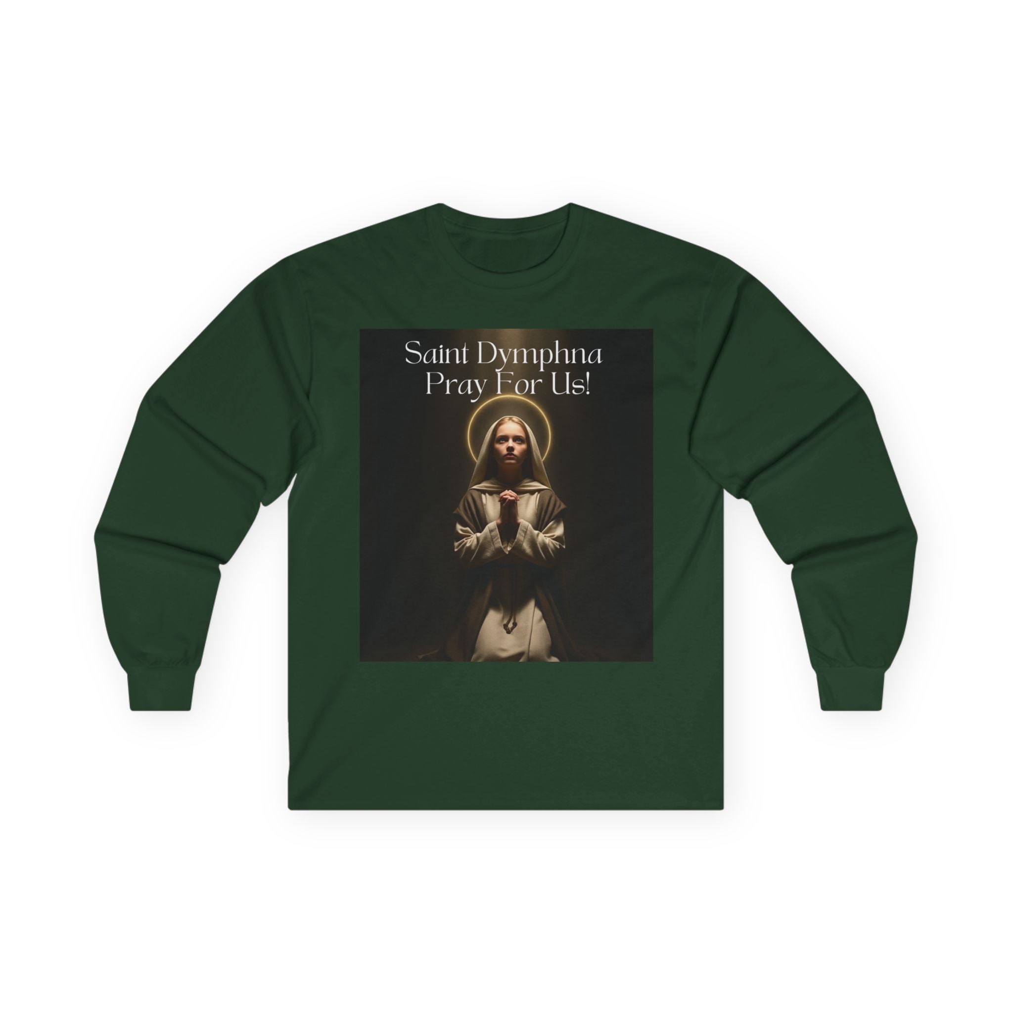 Saint Dymphna Unisex Ultra Cotton Long Sleeve Tee