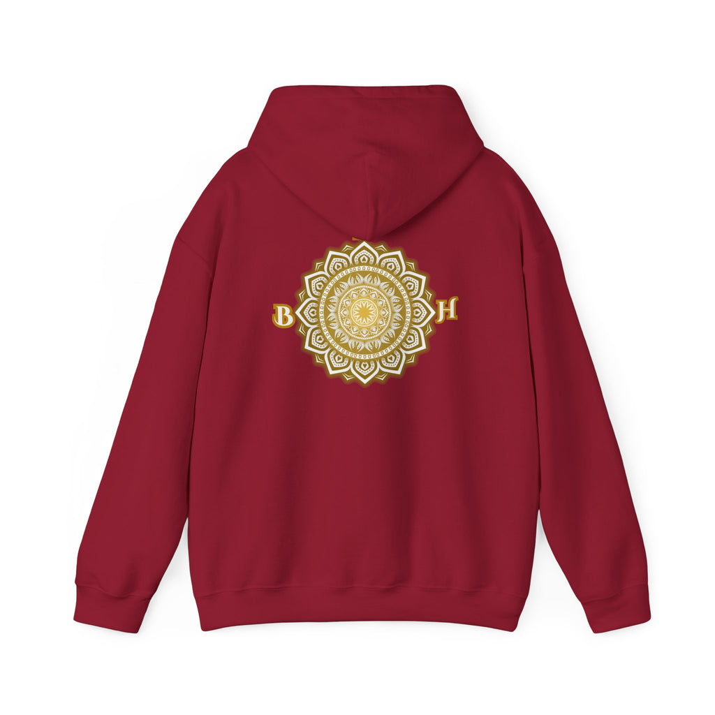 Duds By Hochmah Gold Mandala Unisex Heavy Blend™ Hooded Sweatshirt