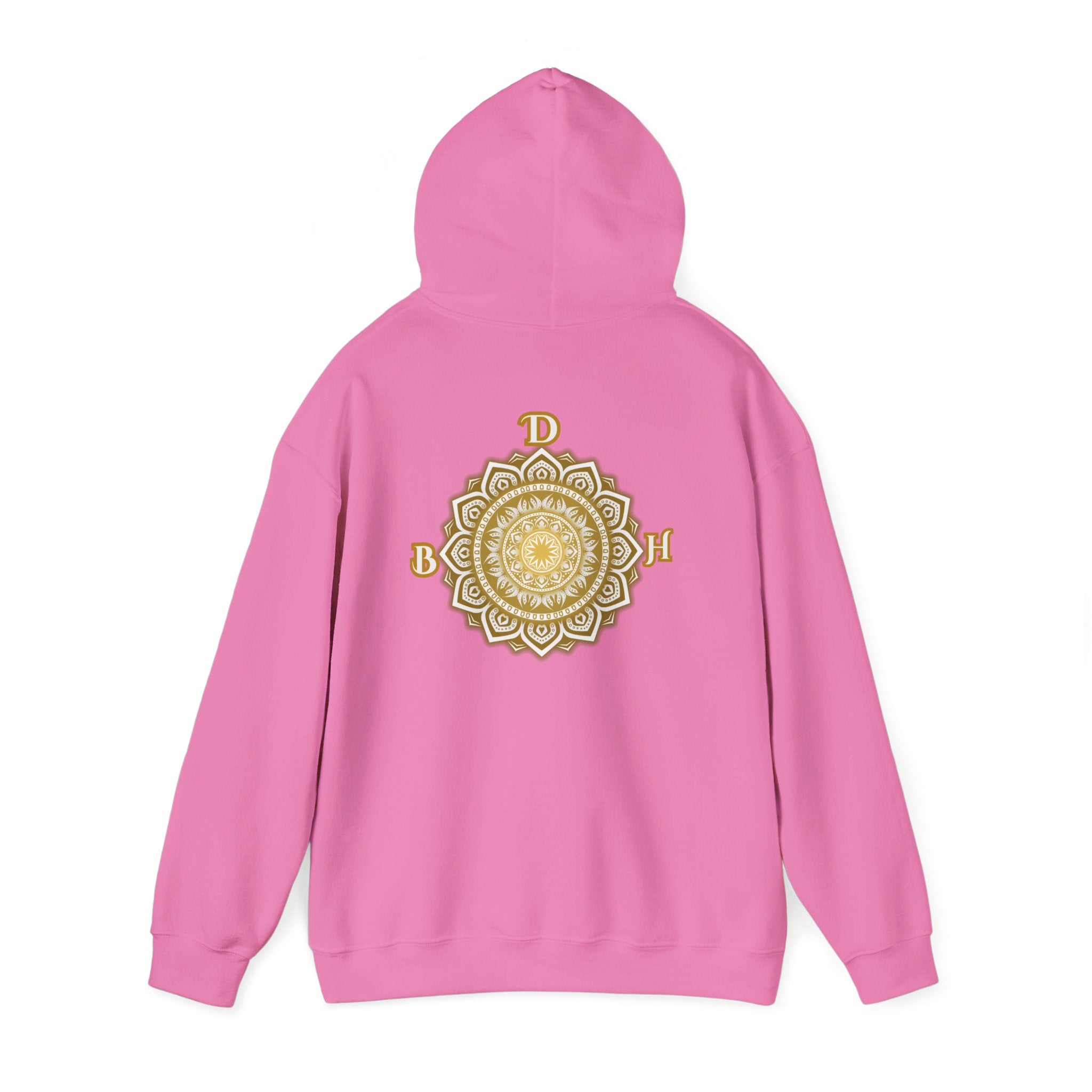 Duds By Hochmah Gold Mandala Unisex Heavy Blend™ Hooded Sweatshirt