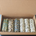 1 Set Herbal Aromatherapy Bundle, Sage, Mugwort, Lavender, Rosemary Sticks, Natural Smudge Sticks for Spiritual Energy Cleaning, Positive Vibes, Home & Kitchen Decor, Ideal for Christmas, Halloween, Easter, Hanukkah, Thanksgi