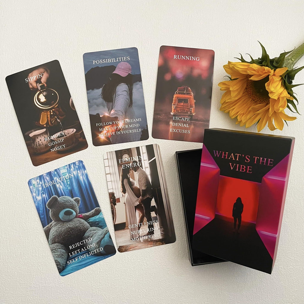 What Are Vibe Oracle Cards, Oracle Beginner Cards, Tarot Deck, Oracle Cards For Career And Life Relationships, Dual Flames, Soulmate, Karma Connection
