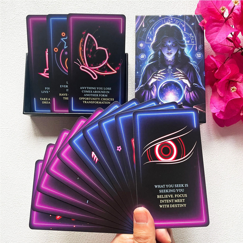 Sacred Soul Oracle Cards Deck, Higher Self Messages Oracle Cards, Tarot Cards For Beginners, Oracle Deck Combines Art, Intuition, And Ancient Wisdom To Show You The Way Forward