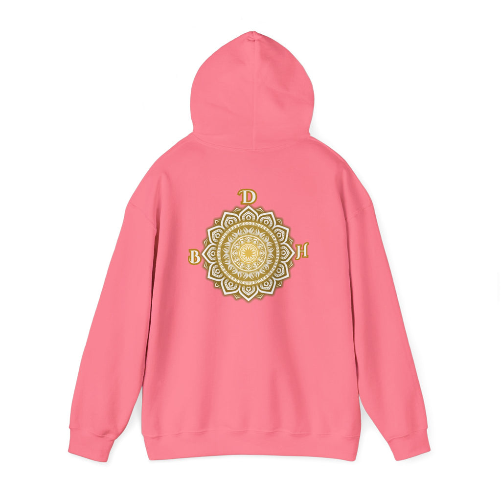 Duds By Hochmah Gold Mandala Unisex Heavy Blend™ Hooded Sweatshirt