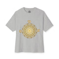 Duds By Hochmah Gold Mandala Unisex Oversized Boxy Tee