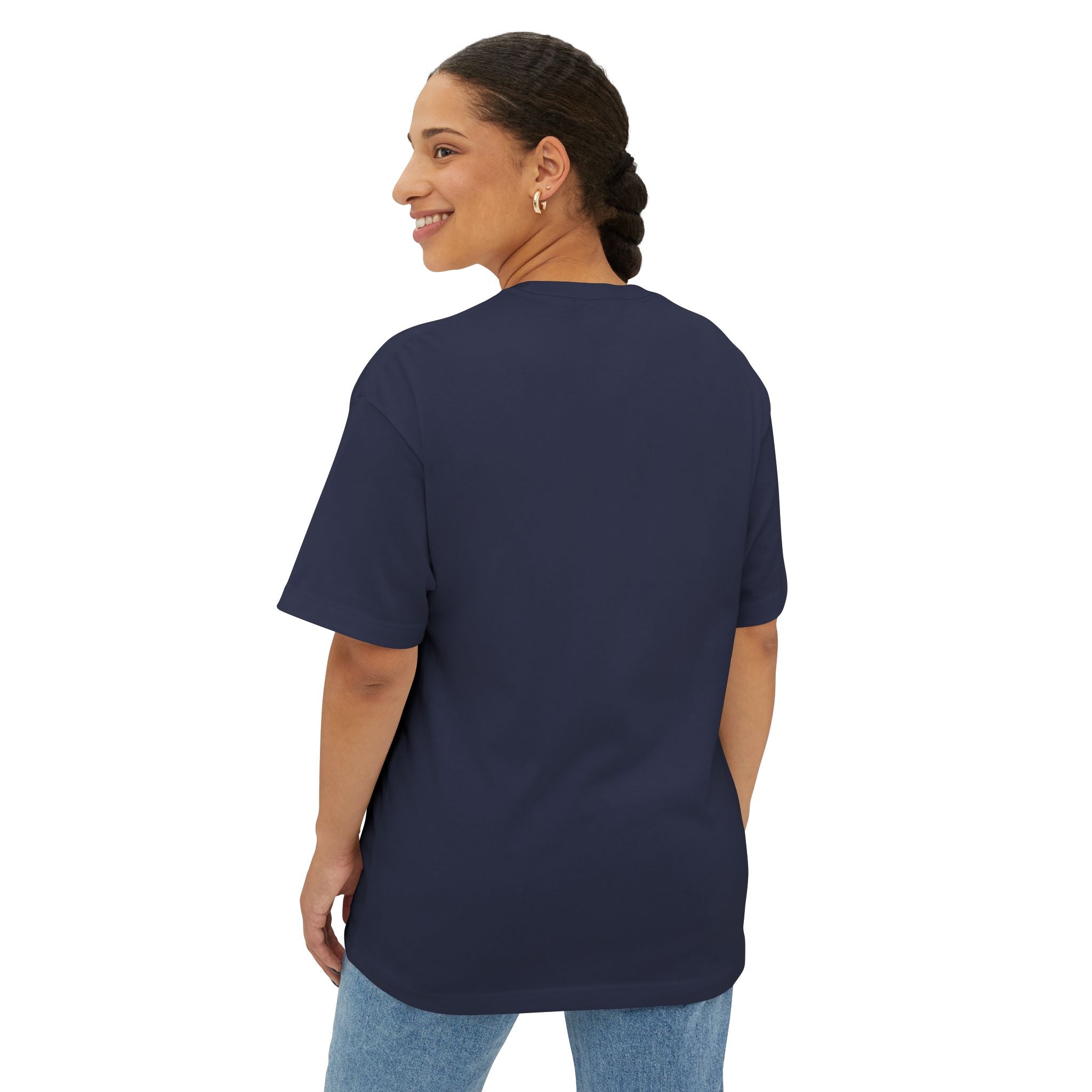 Duds By Hochmah Gold Mandala Unisex Oversized Boxy Tee