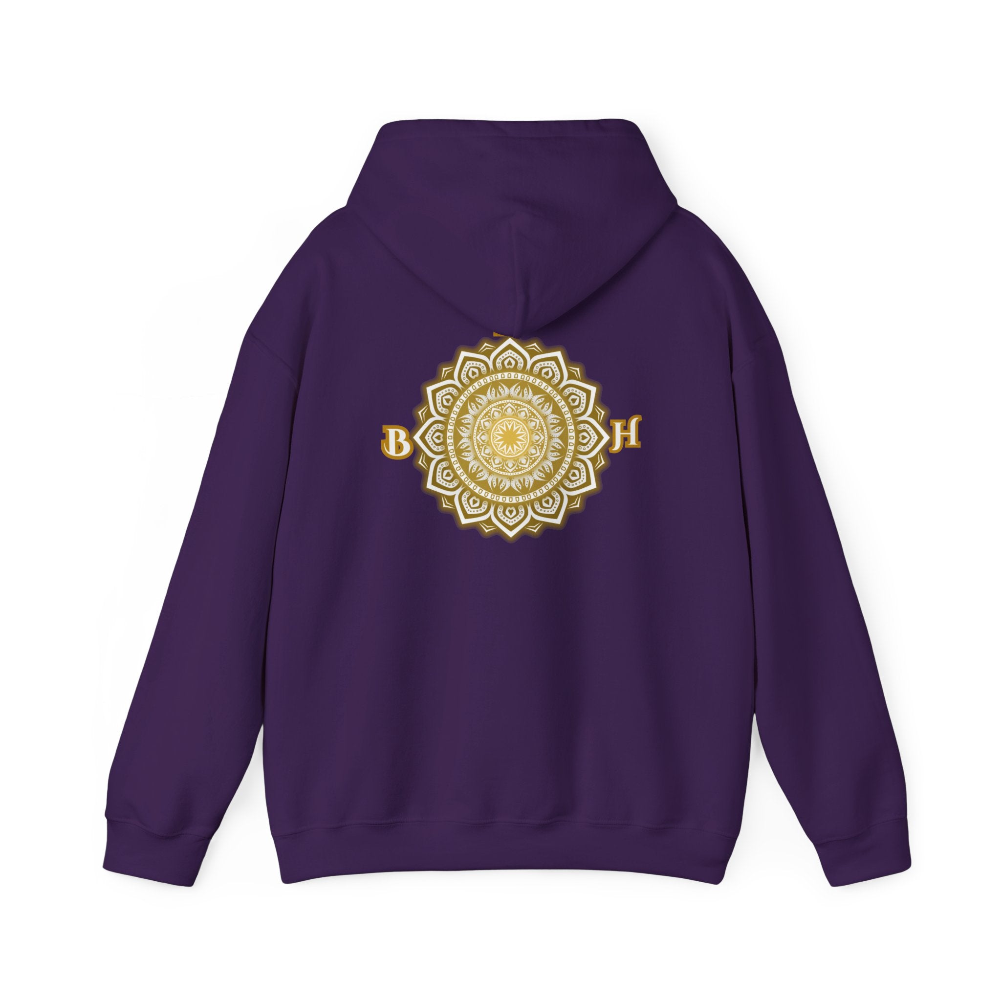 Duds By Hochmah Gold Mandala Unisex Heavy Blend™ Hooded Sweatshirt