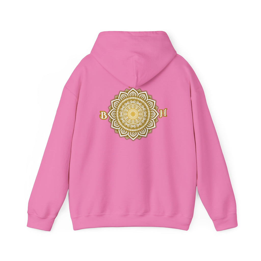 Duds By Hochmah Gold Mandala Unisex Heavy Blend™ Hooded Sweatshirt