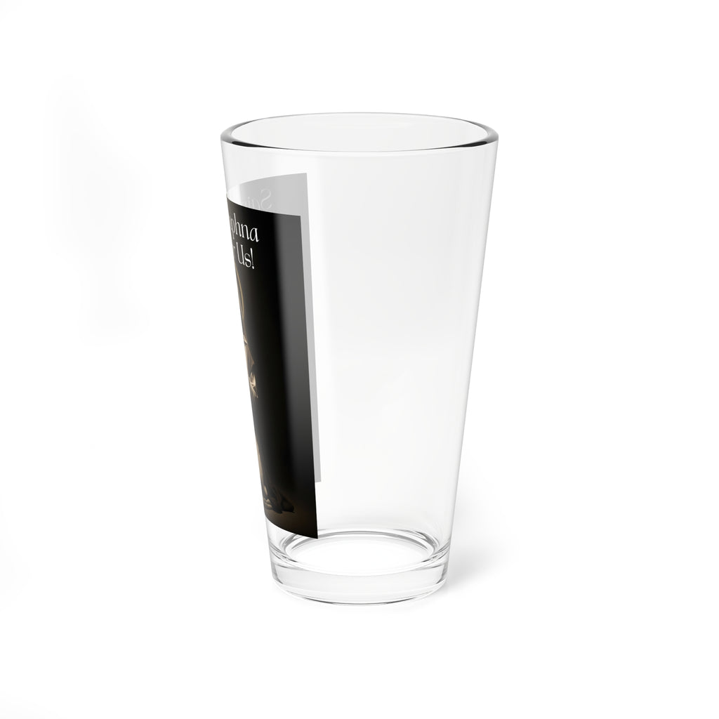 Saint Dymphna  Glass – 16oz Religious Glass
