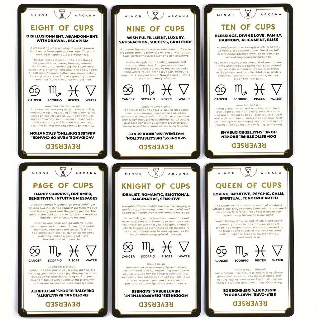 Ultimate Training Tarot Cards - Premium Cardstock, Perfect for Beginners & Enthusiasts