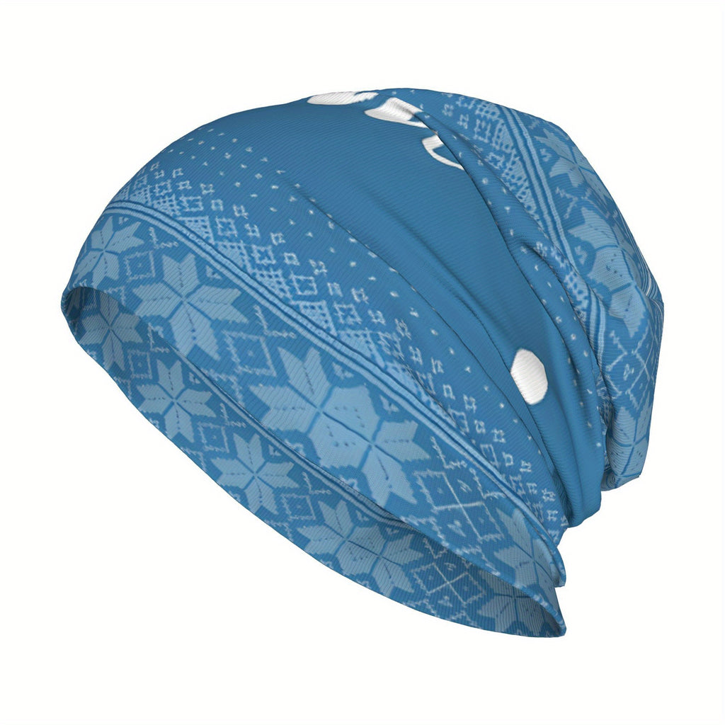 Autumn Spring Hats Shalom - Jewish Holiday Sweater Thin Hat Bonnet Special Skullies Beanies Caps Men Women's Earmuffs