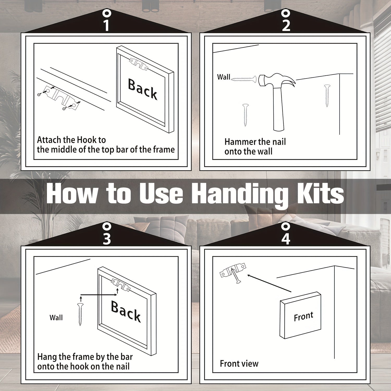 1pc Framed Lion and Jesus Canvas Wall Decor Striking Lion of Judah Poster with Savior Inspirational Christian Art for Office Church and Home Ready to Hang