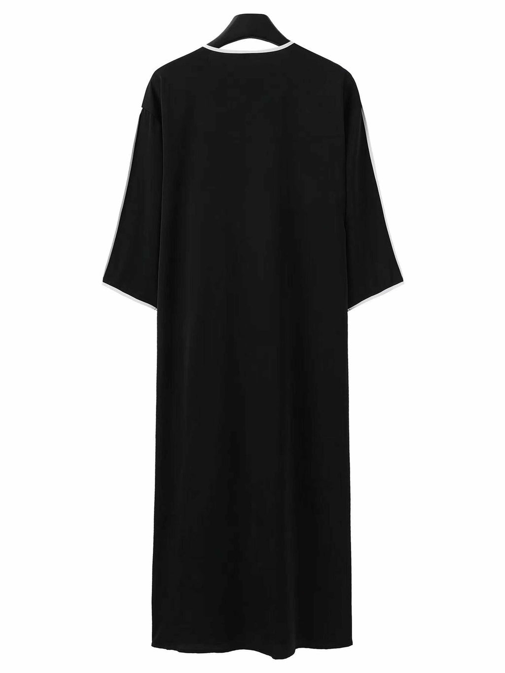 New Style Muslim Robe, Loose Casual V-Neck Mid-Sleeve Jumpsuit for Arab Culture.