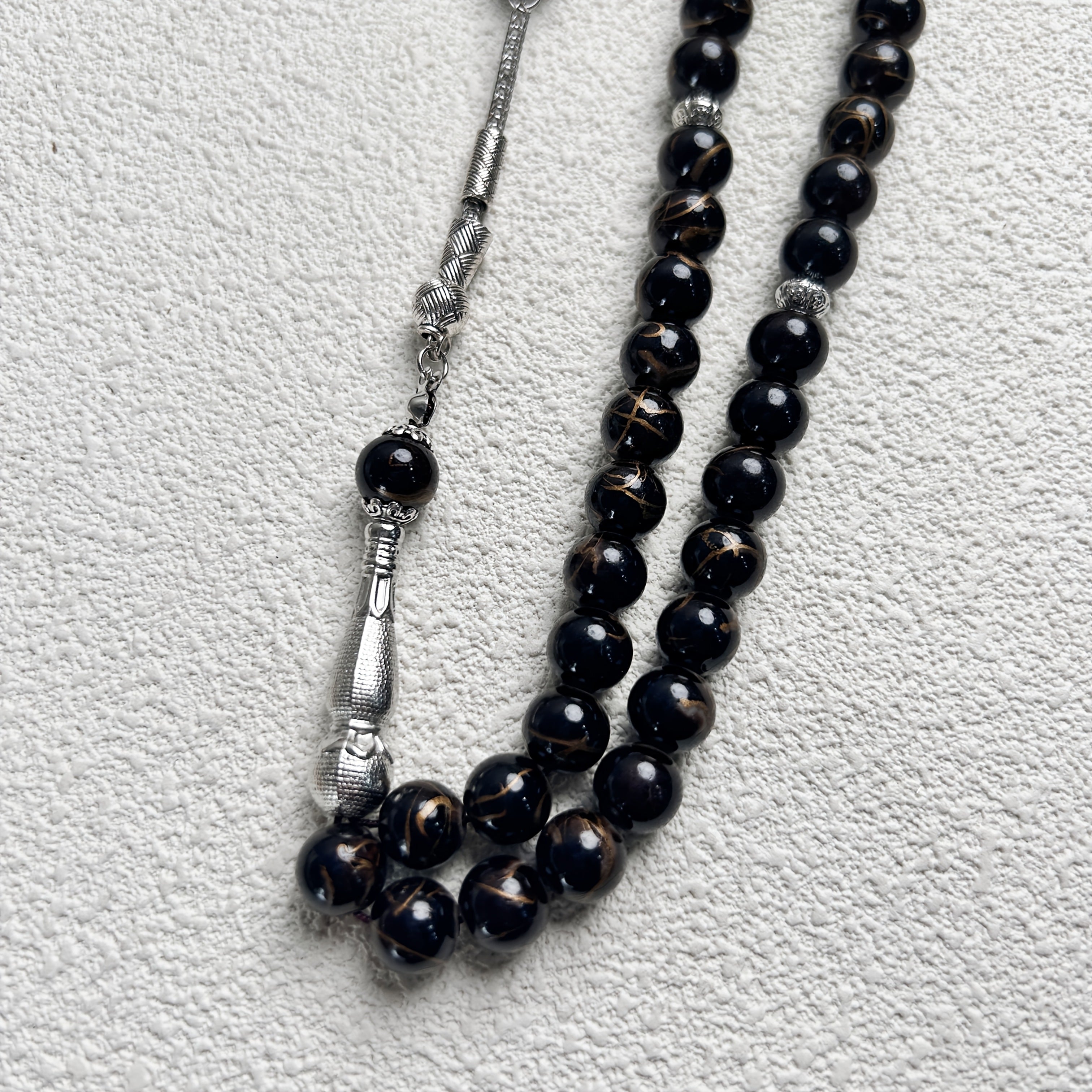 Single Spike Flower Color Round Bead Bracelet Muslim Prayer Tasbih Daily Arabic