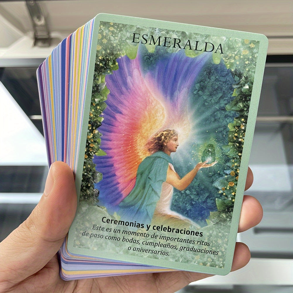 Keywords Cards, Angels Tips Prophecy Divination, 44-cards With PDF Guide Book