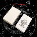 The Hermit 100-Message Tarot Oracle Cards - English Divination Edition - Standard Edition Paper Tarot Deck for Fortune Telling - Puzzle Tabletop Game for Ages 14+ - Board Game for Predictive Play