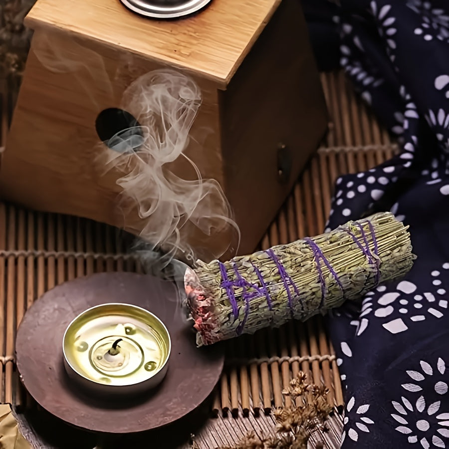 Sage Cleansing Kit | Contains White Sage, Cedarwood, Dragon's Blood Sage, Eucalyptus, And Lavender Incense Sticks | Combination Gift Set For Spiritual Energy Cleansing, Meet Different Needs | Brand: Sitting Bull