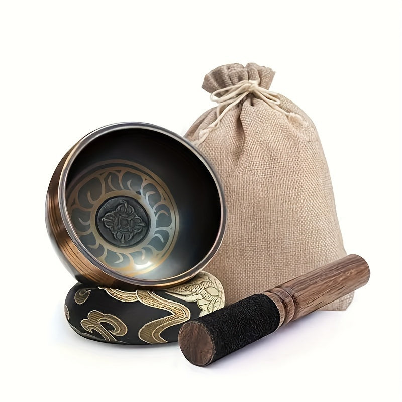 Singing Bowl Set Sound Bowl For Yoga, Chakra Healing, Mindfulness, And Unique Spiritual Gifts For Women And Men Eid Al-Adha Mubarak