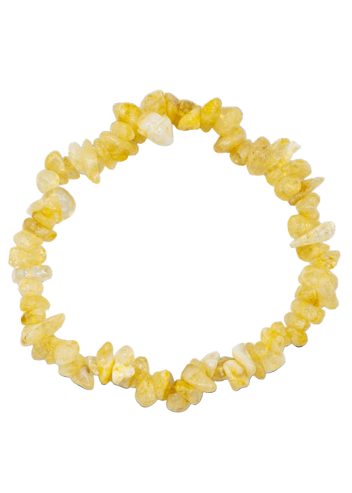 Citrine Chip Stretch Bracelet