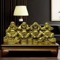 1pc New Year Gift Lucky Buddha Statue Home Decoration New Year Gift Resin Craft