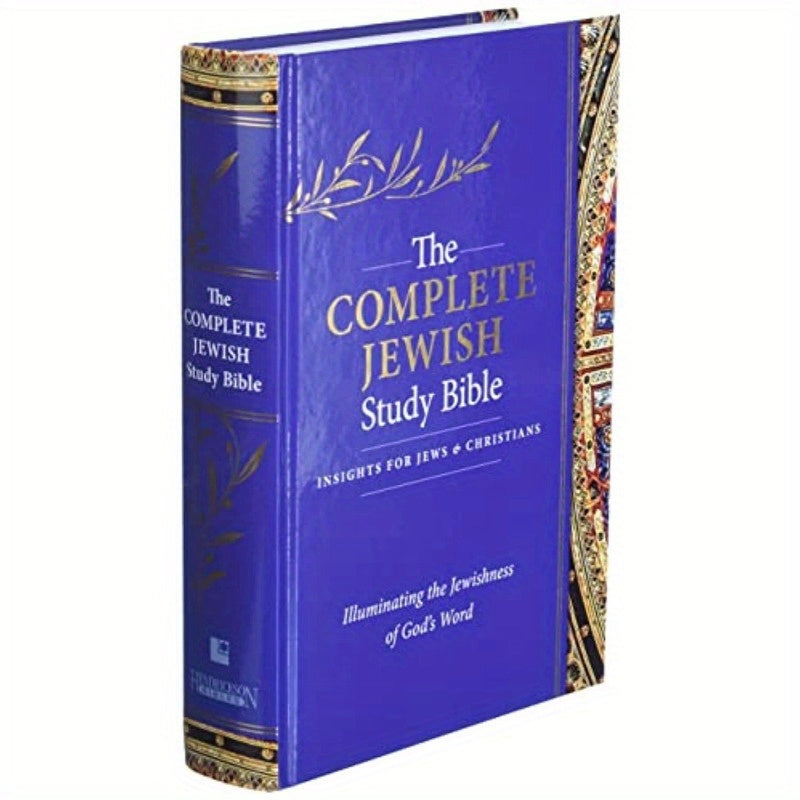 Complete Jewish Study Bible - Hardcover Edition with Insights for Jews and Christians, Paper Material, Illuminating the Jewishness of God'S Word